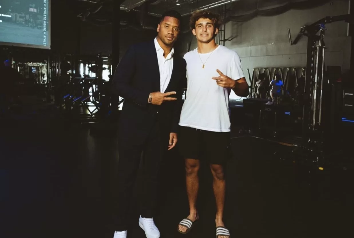 Russel Wilson e Davi Belfort