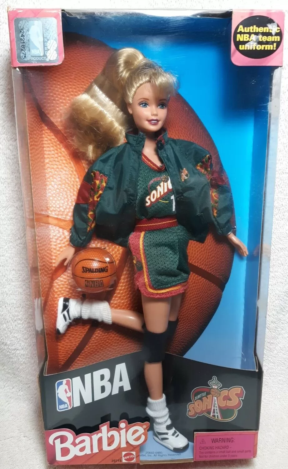 Barbie Seattle Supersonics