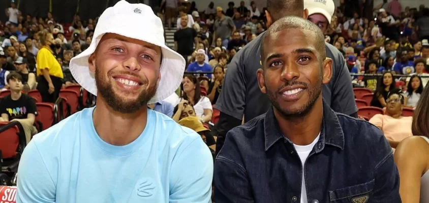 Chris Paul e Stephen Curry acompanham Warriors na Summer League