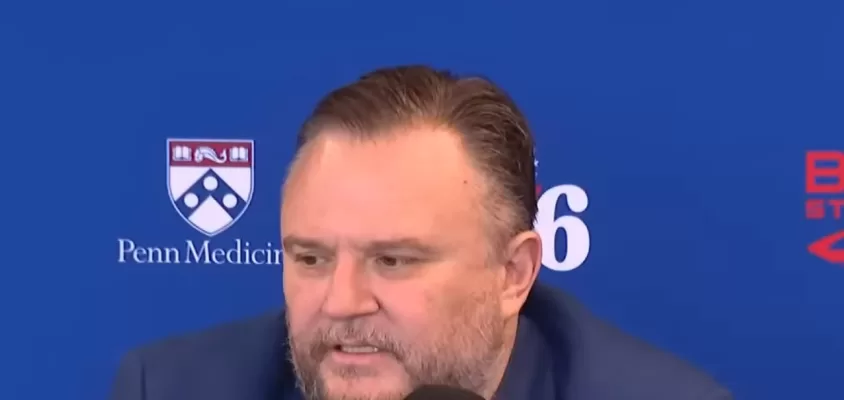 Daryl Morey em entrevista pelos 76ers