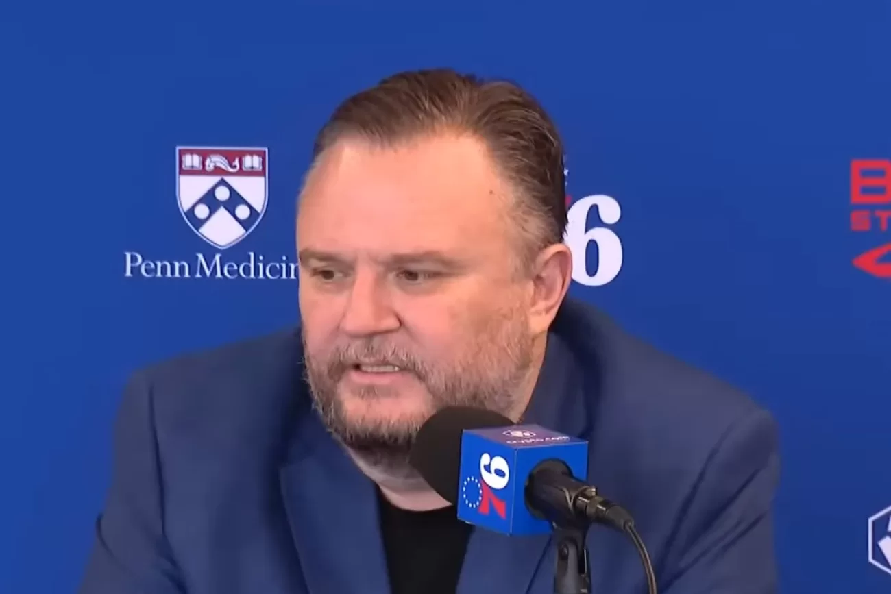 Daryl Morey em entrevista pelos 76ers