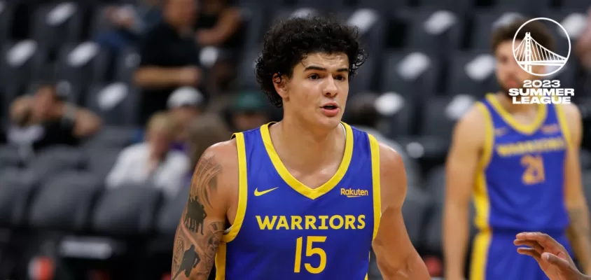 Gui Santos mantêm boa atuação na Summer League na vitória do Golden State Warriors