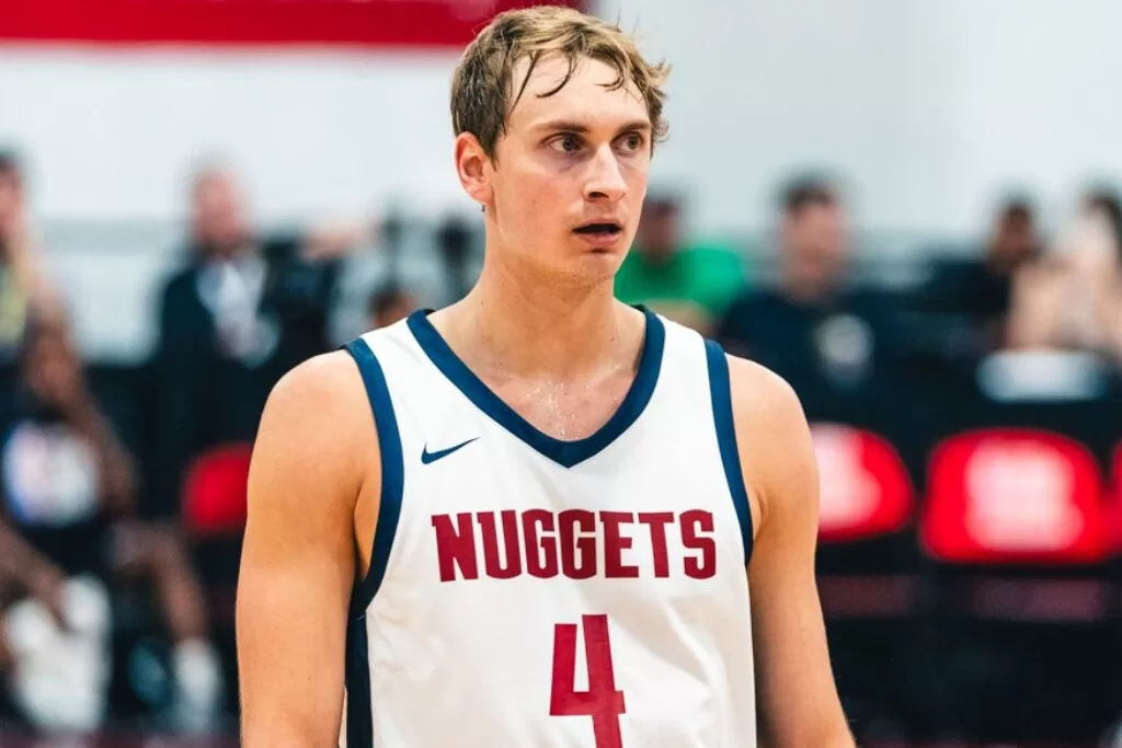 Hunter Tyson é destaque dos Nuggets na Summer League.