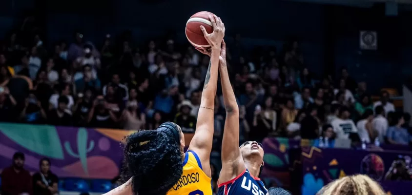 Kamilla Cardoso lidera Brasil em tírulo da AmeriCup feminina.