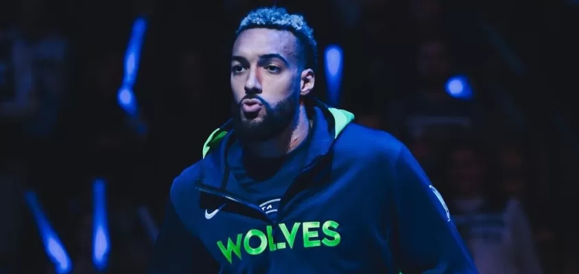 Rudy Gobert acerta arremessos de três em treino com a França