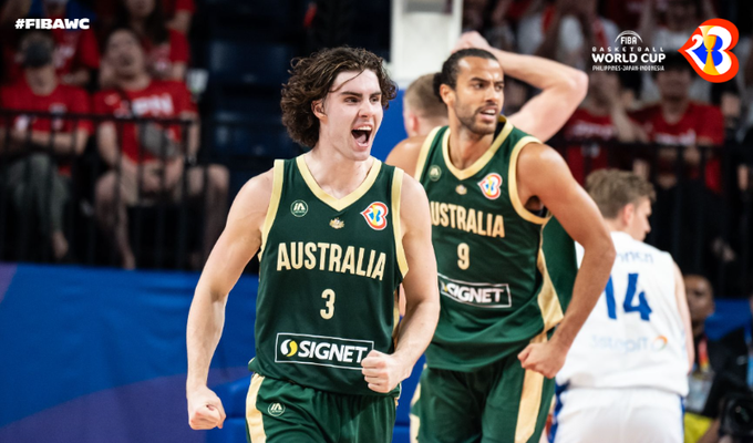 Austrália vence Finlândia na abertura da Copa do Mundo de Basquete