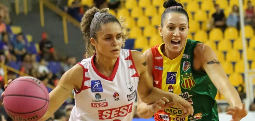 Gabriella Sossô é destaque da vitória do Sesi no jogo 1 da final da LBF sobre o Sampaio