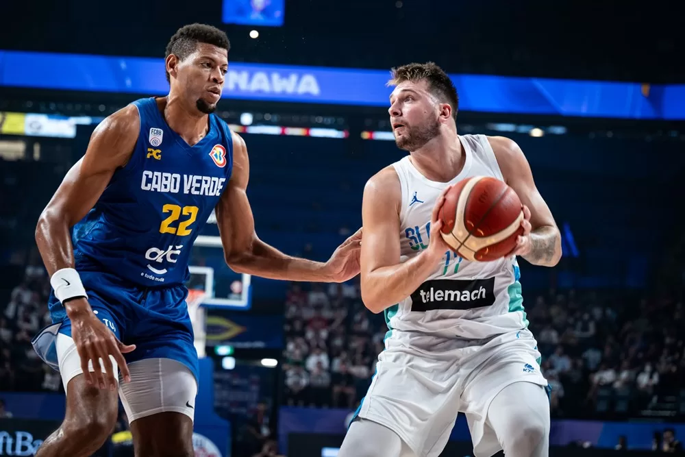 Doncic lidera Eslovênia em vitória sobre Cabo Verde na Copa do Mundo