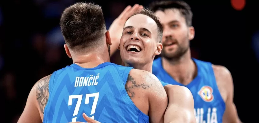 Doncic lidera Eslovênia contra a Géorgia