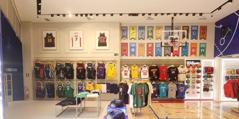 NBA Store é inaugurada em Uberlândia, Minas Gerais