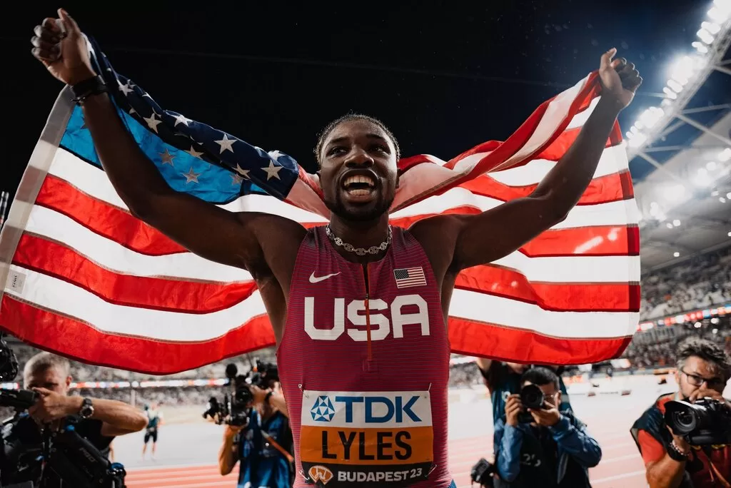 Noah Lyles critica campeões da NBA