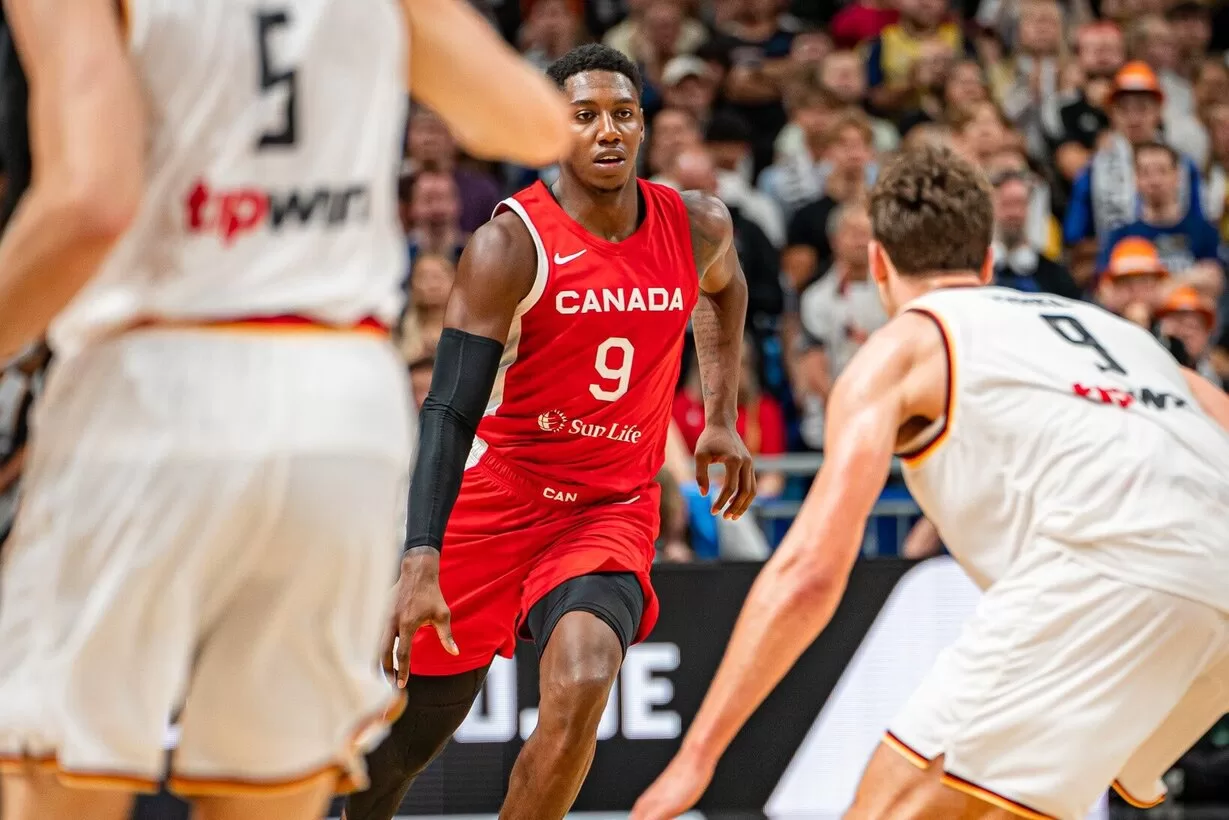 R.J. Barrett é destaque do Canadá em derrota para Alemanha