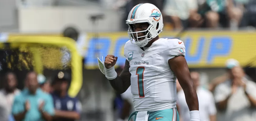 Miami Dolphins QB Tua Tagovailoa - NFL Power Ranking