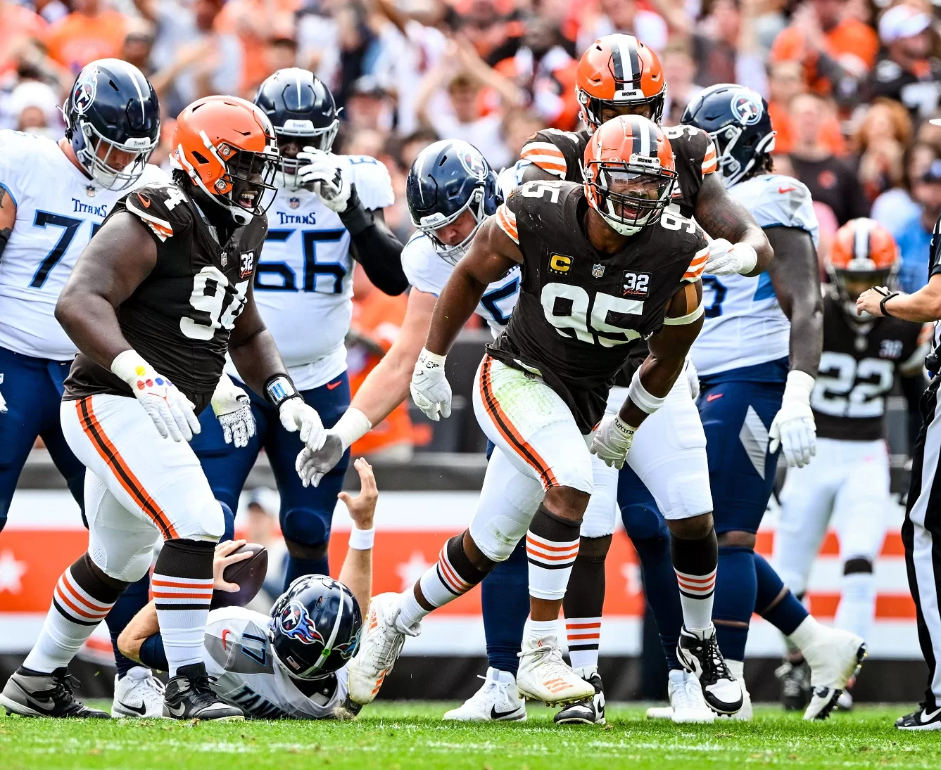 Myles Garrett edge Cleveland Browns