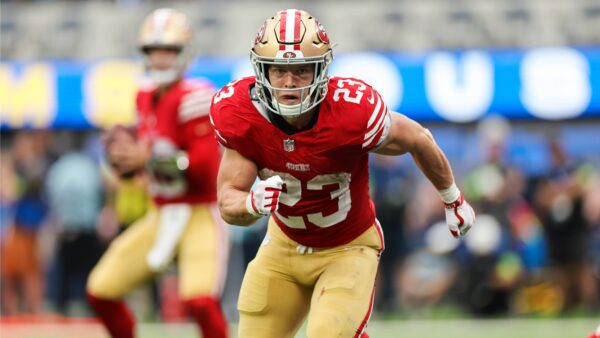 San Francisco 49ers RB Christian McCaffrey - NFL Power Ranking 2023