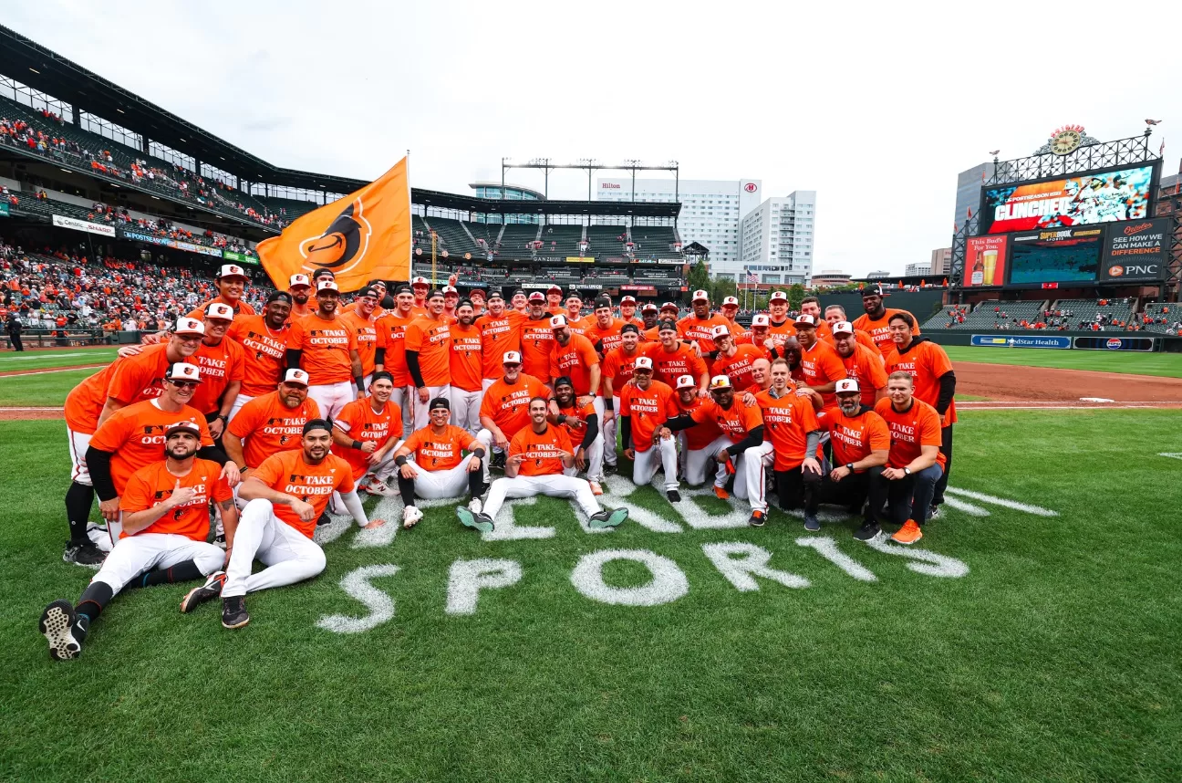 O Baltimore Orioles garantiu sua primeira ida aos playoffs desde 2017 com a vitória sobre os Rays