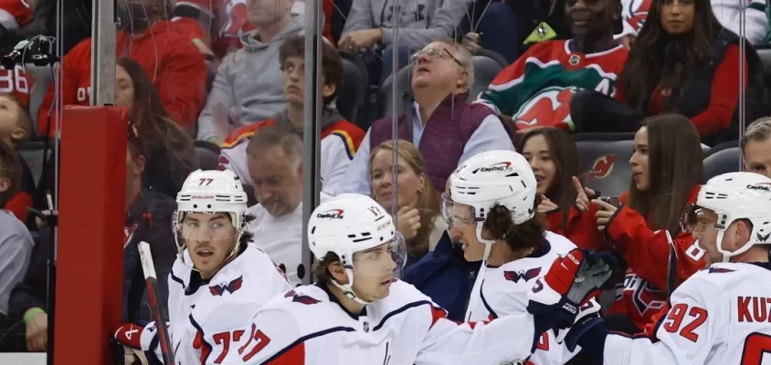 Capitals vencem os Devils em jogo maluco de 10 gols