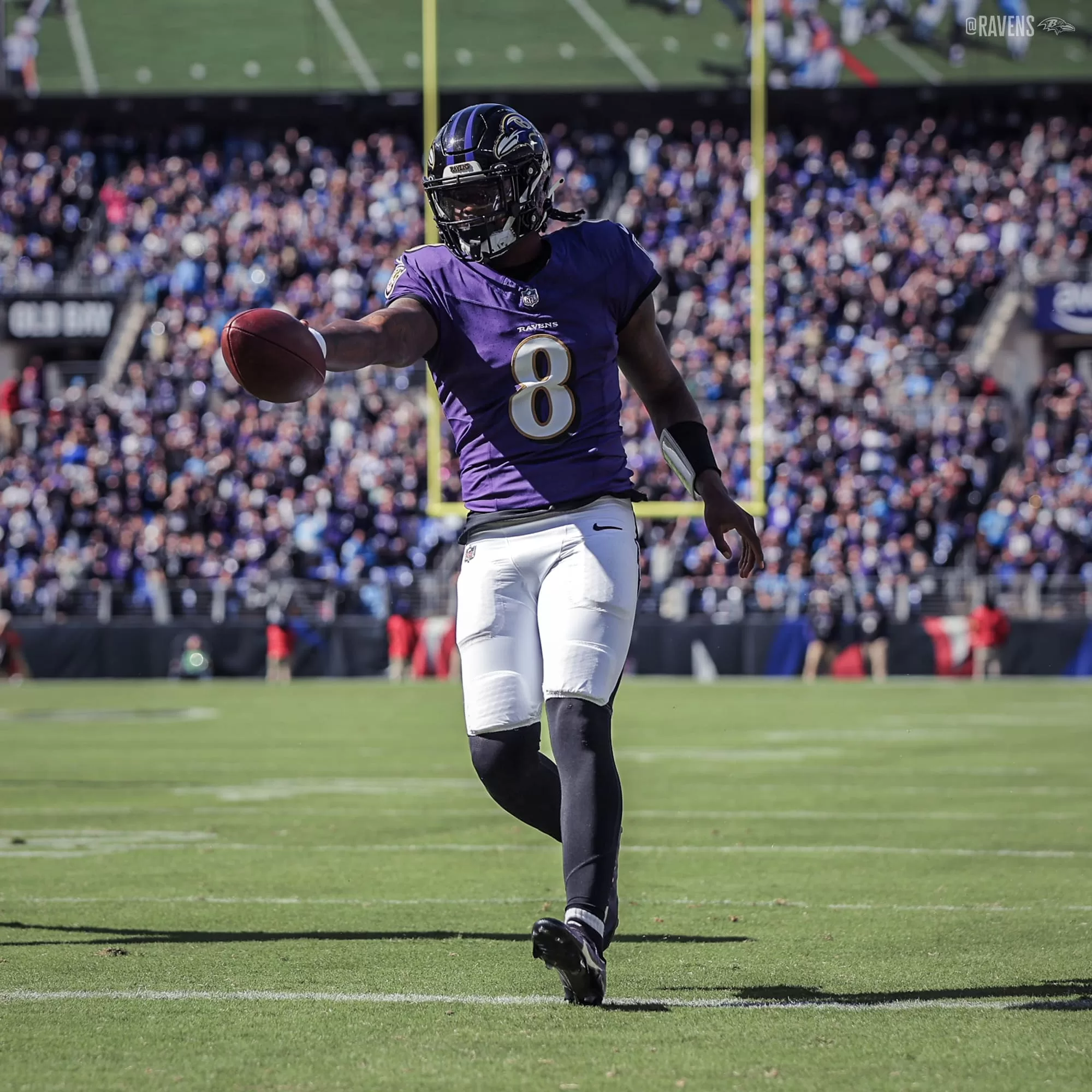 Lamar Jackson, QB dos Ravens.