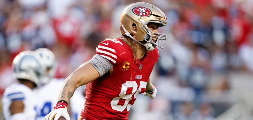 San Francisco 49ers TE George Kittle - NFL Power Ranking 2023