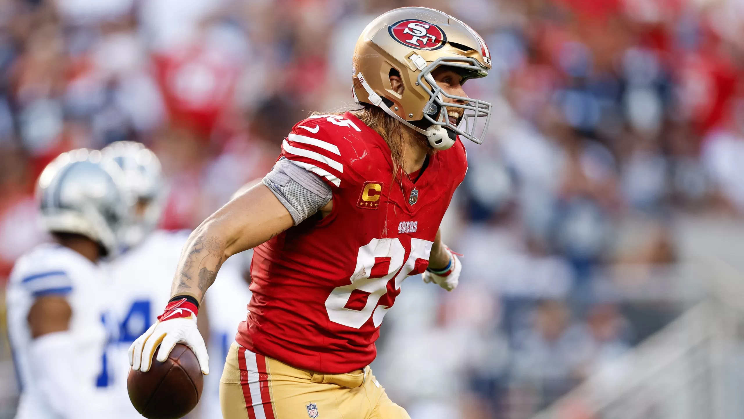 San Francisco 49ers TE George Kittle - NFL Power Ranking 2023