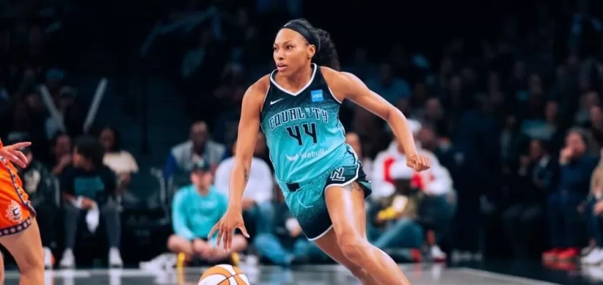 Laney é uma das líderes do Liberty na semi da WNBA 2023