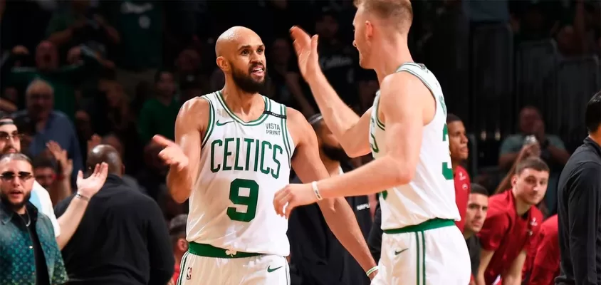 Boston Celtics vira no quarto final e derrota Miami Heat na revanche da final do Leste