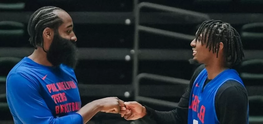 James Harden e Tyrese Maxey - Philadelphis 76ers