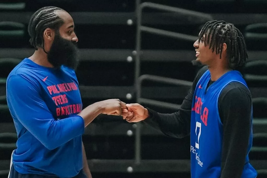 James Harden e Tyrese Maxey - Philadelphis 76ers