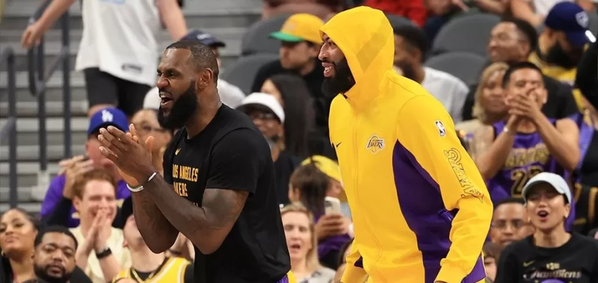 LeBron James e Anthony Davis - Los Angeles Lakers