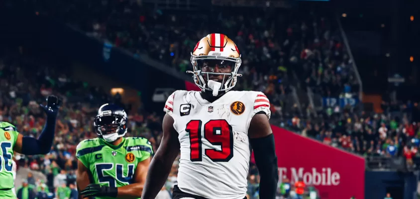 49ers vencem Hawks no Thanksgiving - Deebo Samuel