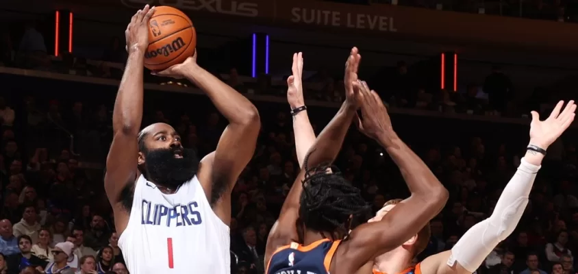 James Harden - Los Angeles Clippers @ New York Knicks