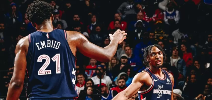 Joel Embiid, Tyrese Maxey - Los Angeles Lakers @ Philadelphia 76ers