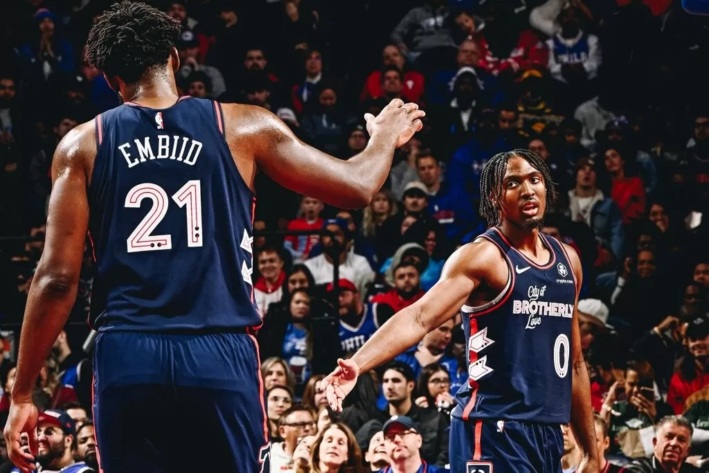 Joel Embiid, Tyrese Maxey - Los Angeles Lakers @ Philadelphia 76ers