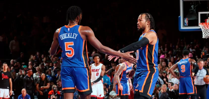 New York Knicks se recupera no quarto final e derrota Miami Heat pelo In-Season Tournament