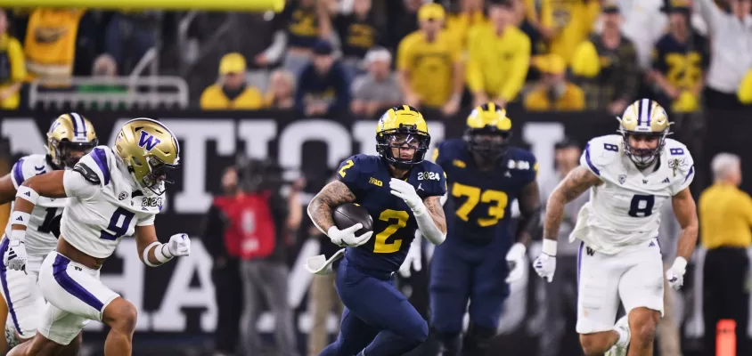 Blake Corum RB - Michigan Wolverines wins College Football Playoff National Championship