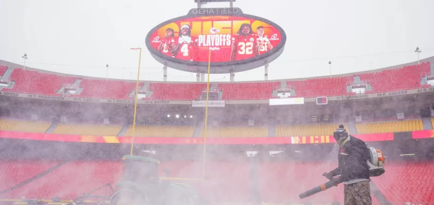 GEHA Field at Arrowhead Stadium - Kansas City Chiefs vs Miami Dolphins - Playoffs NFL Wild Card