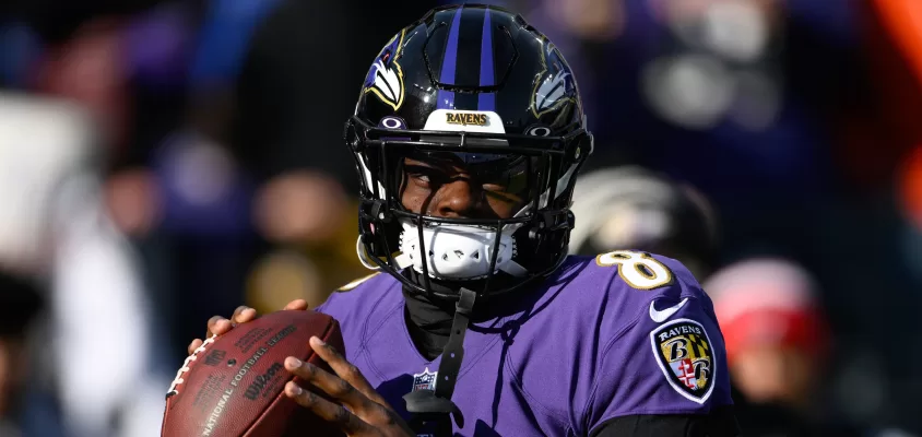 Lamar Jackson QB Baltimore Ravens - NFL Power Ranking 2023 semana 18