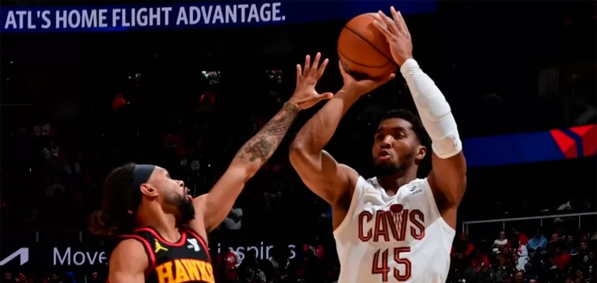 Cavaliers vencem Hawks com ataque equilibrado e conquistam sétima vitória seguida