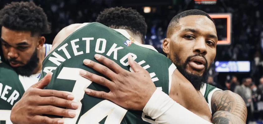 Giannis Antetokounmpo, Damian Lillard - Milwaukee Bucks