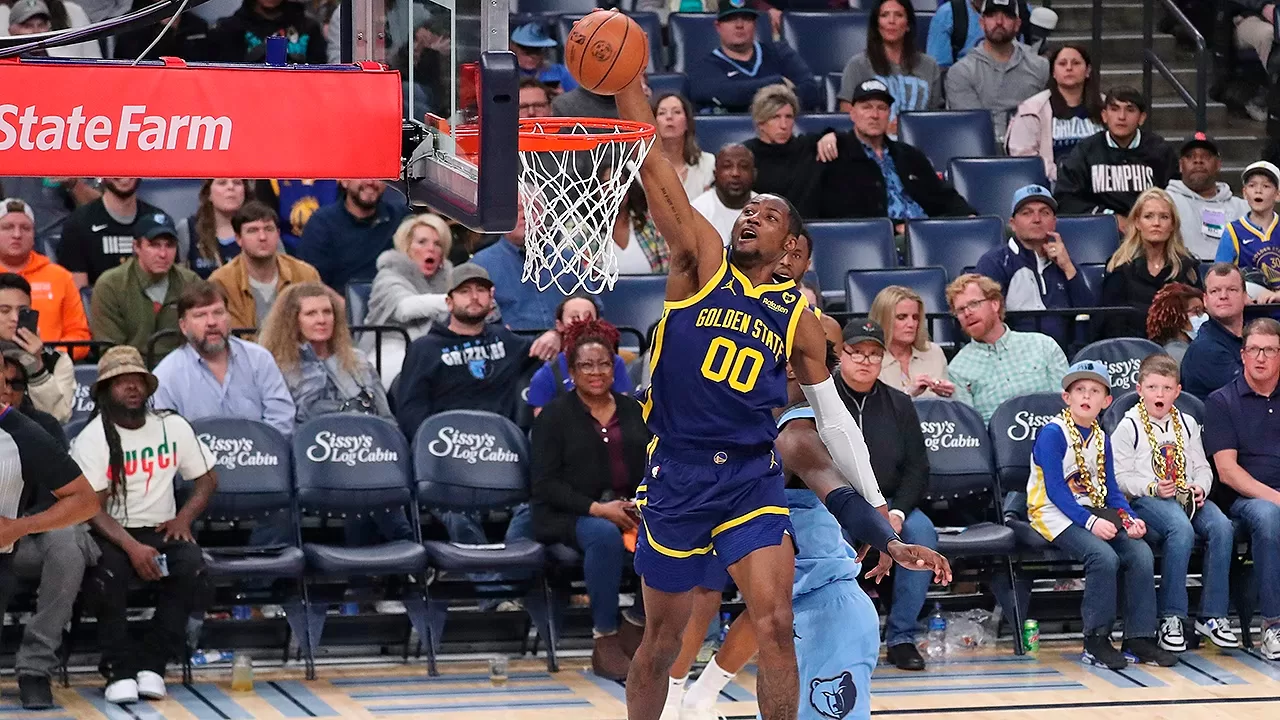 Com grande atuação de Jonathan Kuminga, Golden State Warriors derrota Memphis Grizzlies