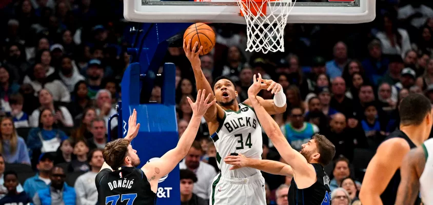 Milwaukee Bucks derrota Dallas Mavericks em jogo marcado pela atuação de All-Stars