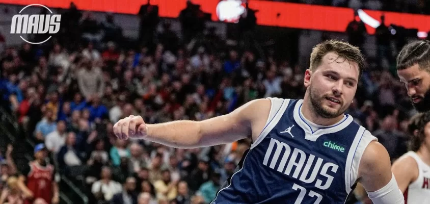 Com mais um triplo-duplo, Doncic faz história e Mavs vencem Heat