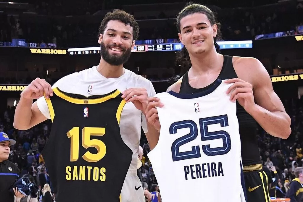 Mãozinha, Gui Santos - Memphis Grizzlies @ Golden State Warriors