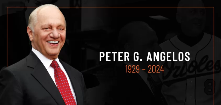 Aos 94 anos, morre Peter Angelos, dono do Baltimore Orioles