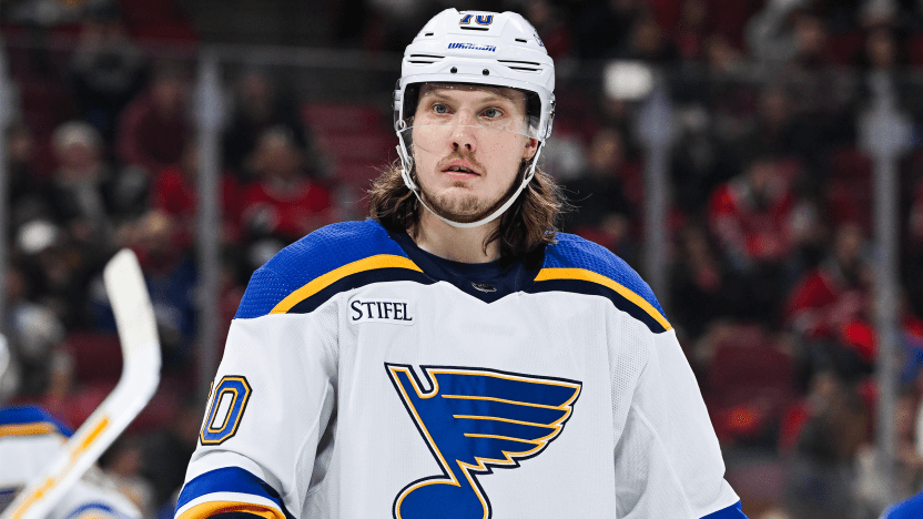 Sundqvist está fora da temporada pelos Blues.