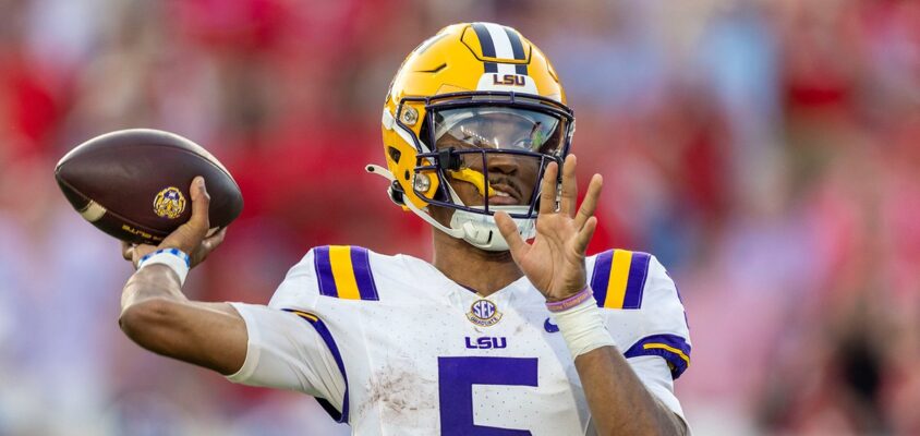 LSU QB Jayden Daniels - NFL Draft 2024