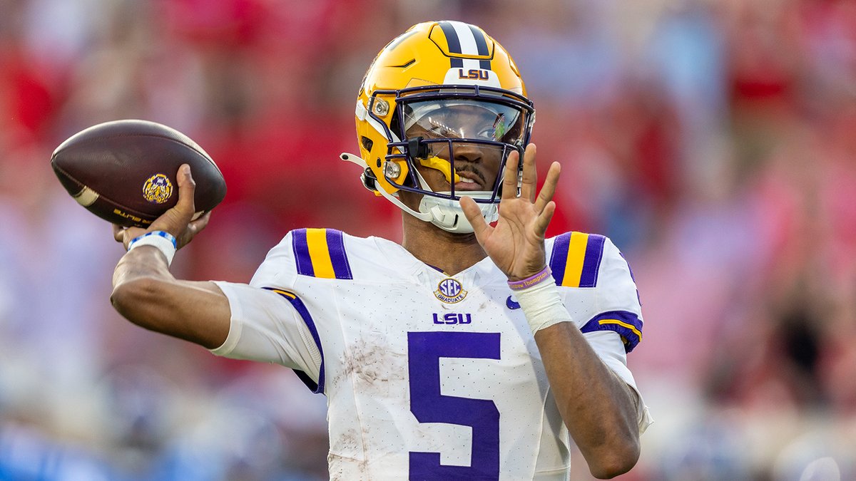 LSU QB Jayden Daniels - NFL Draft 2024