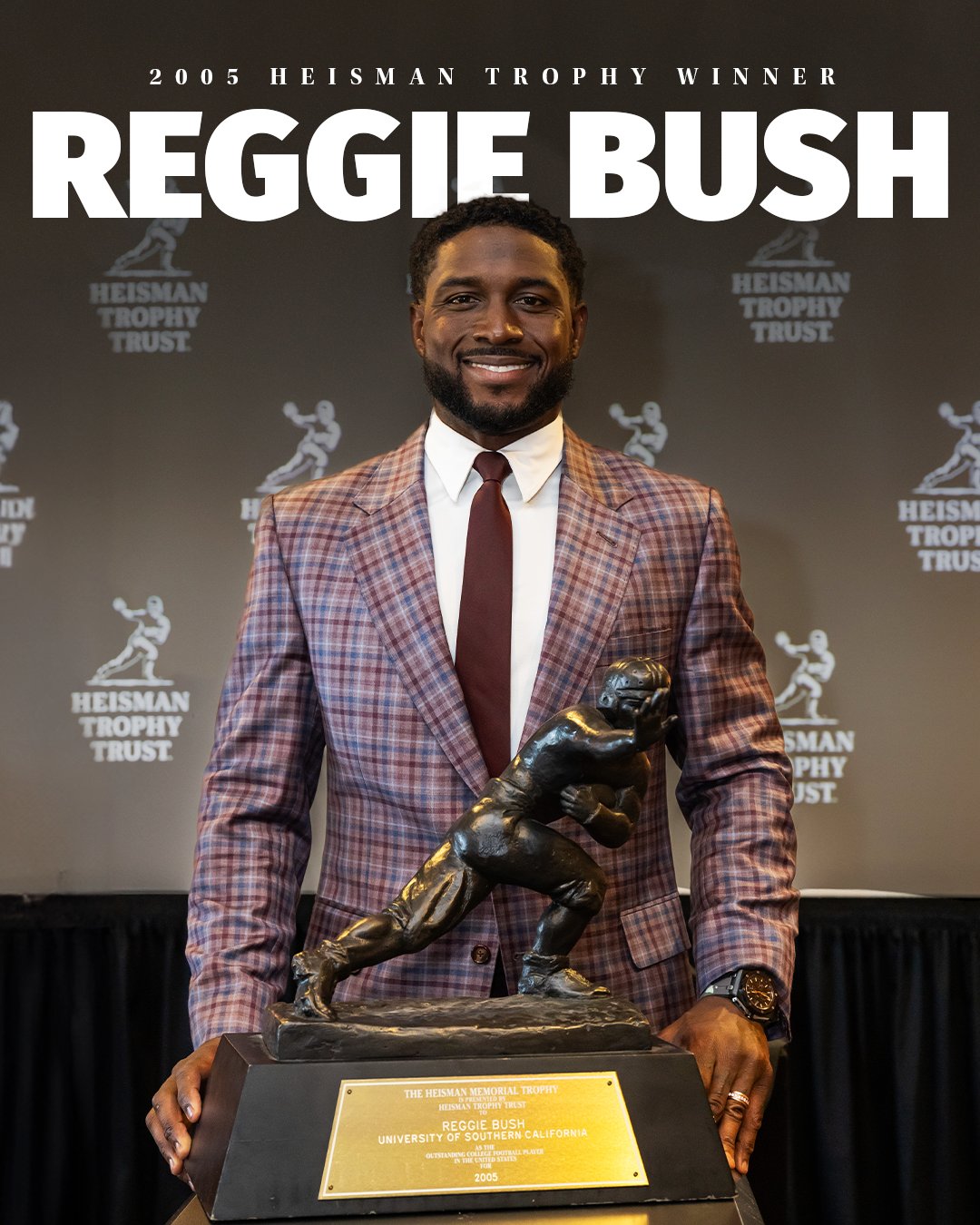 Reggie Bush reinstated as 2005 Heisman Trophy winner 2