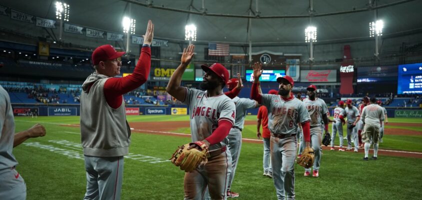 Com virada no final, Angels batem Rays