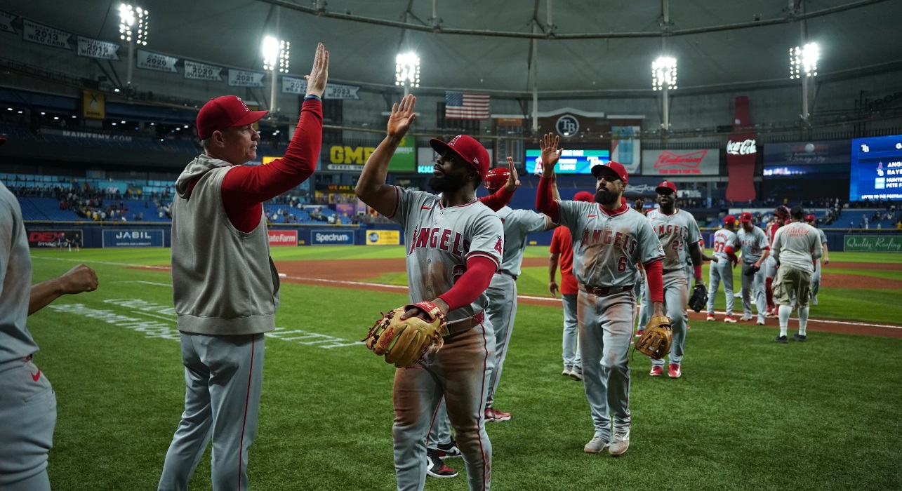 Com virada no final, Angels batem Rays